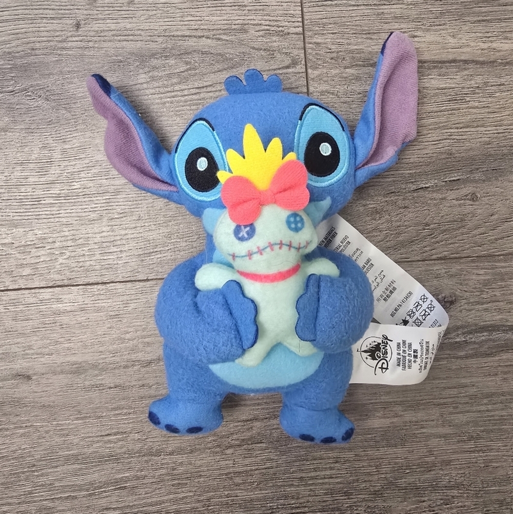Stitch & Scrump Plush Stuffed Animal Disney
